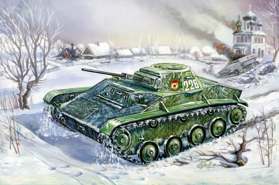 Zvezda Snap Kit - T-60 (1:100)