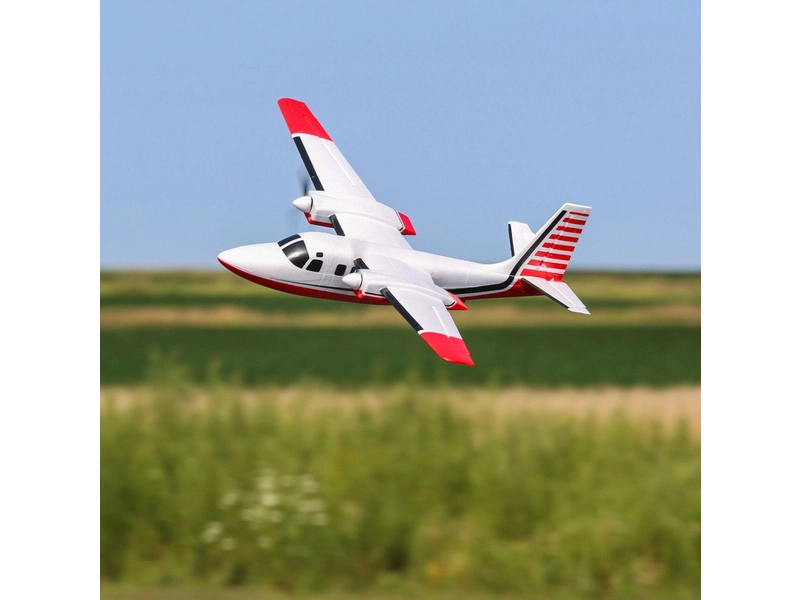 Aero Commander 0.7m AS3X BNF Basic