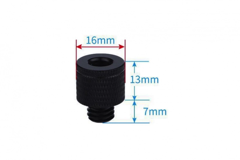 M8 Female to 3/8" Male Screw