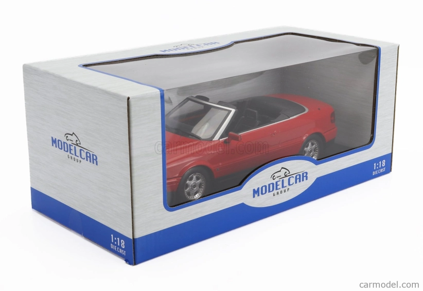 Mcg Audi 80 Cabriolet 1991 1:18 Red