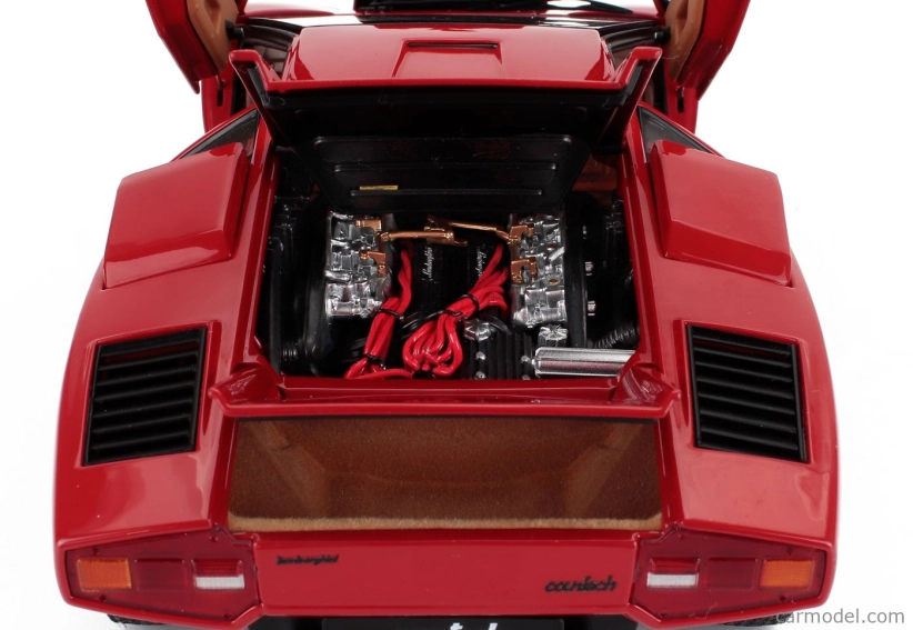 Kyosho Lamborghini Countach Lp400 1974 1:18 Červená