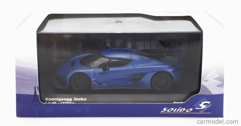 Solido Koenigsegg Jesko 5.0 V8 2021 1:43 Imperial Blue
