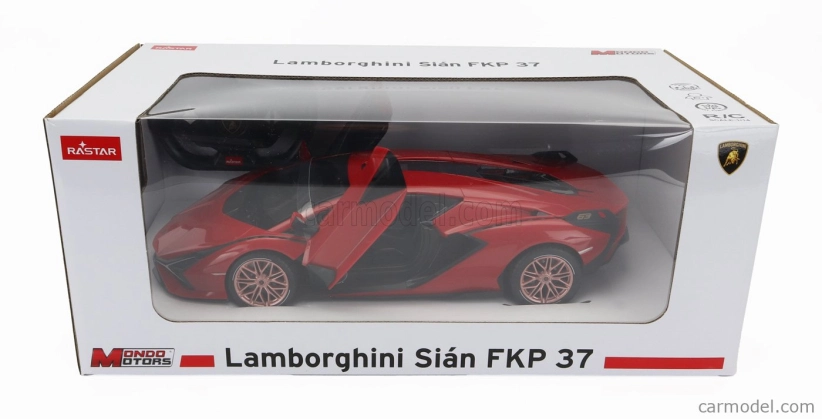 Mondomotors Lamborghini Sian Fkp 37 Hybrid 2020 1:14 Červená Černá