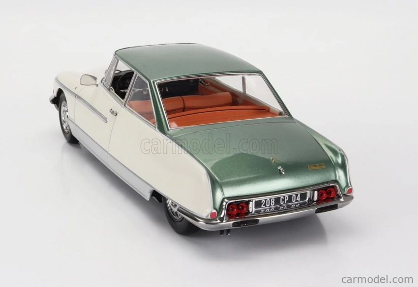 Norev Citroen Ds21 Le Leman 1968 1:18 Ivory Green Met