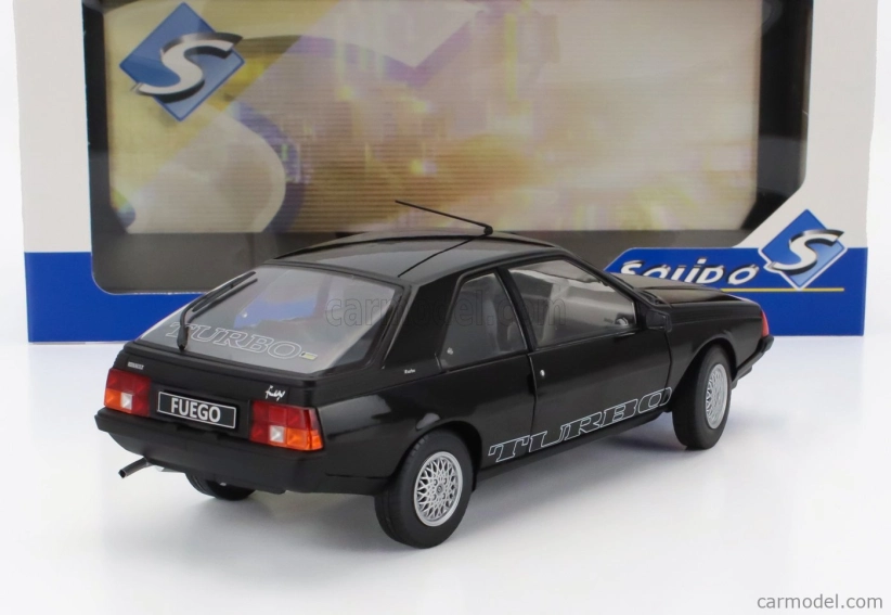 Solido Renault Fuego Turbo Coupe 1980 1:18 Black