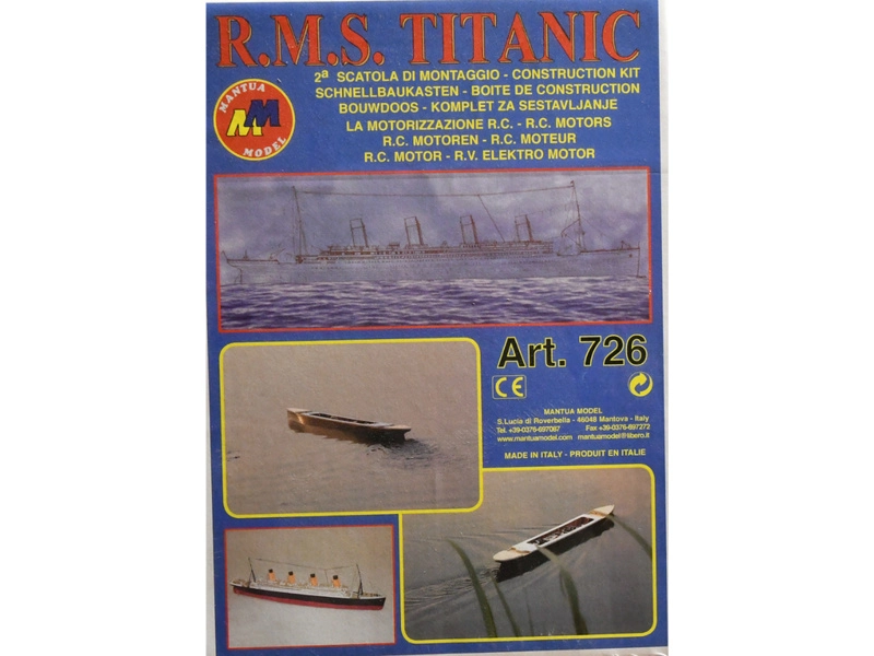 Mantua Model Titanic 1:200 kit