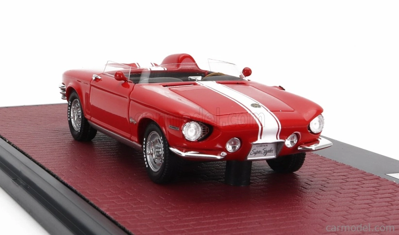 Modely v mierke Matrix Chevrolet Corvair Super Spider Xp-785 Concept 1962 1:43 Červená