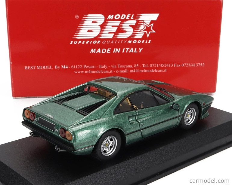Best-model Ferrari 308 Gtb 1980 1:43 Green Met