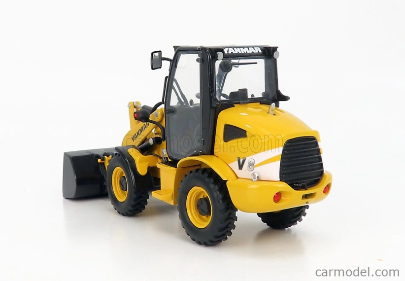 Ros-model Yanmar V8 Ruspa Gommata - Tractor Scraper 1:32 Žlutá Šedá