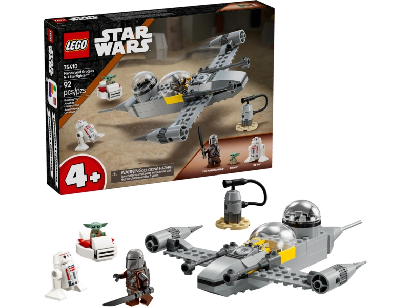 LEGO Star Wars – Mando, Grogu a stíhačka N-1 Starfighter™