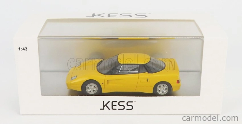 Kess-model Ferrari 408 4rm 1987 1:43 Žltá