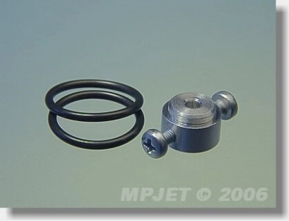 4606 Pružný unašeč pro vrtule otvor 9.6, hřídel pr. 3.2mm, 1ks