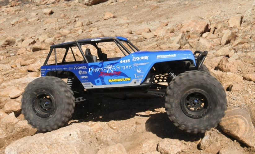 RC auto Axial Wraith Jeep Wrangler Poison Spyder