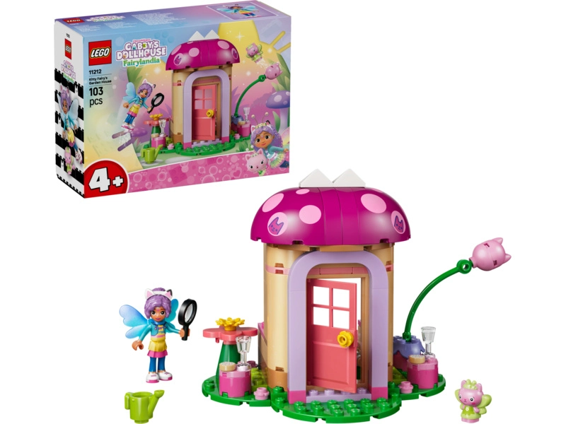 LEGO Gábinin kouzelný domek - Zahradní dům Víly kočičky