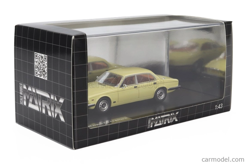 Matrix scale models Jaguar Xj6 Siii 4.2 1979 1:43 Portland Beige