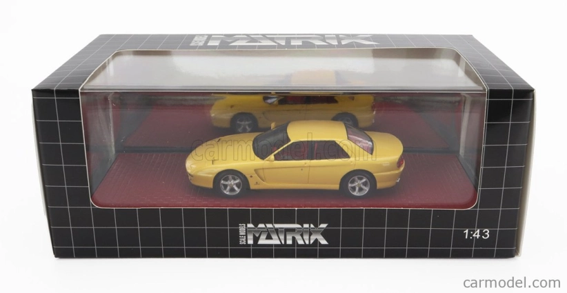 Modely v mierke Matrix Ferrari 456gt Sedan 1993 1:43 Žltá