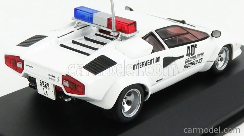 Werk83 Lamborghini Countach 5000s Safety Car F1 Gp Monaco 1982 1:43 Biela