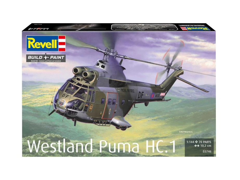 Plastic ModelKit vrtuľník 03746 – Westland Puma HC.1 (1:144)