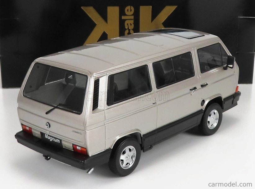 Kk-scale Volkswagen T3 Minibus Multivan Magnum 1987 1:18 Silver