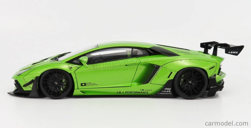 Autoart Lamborghini Aventador Liberty Walk 2017 1:18 Pearl Green