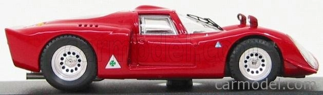 Najlepší model Alfa romeo 33.2 Prova 1968 1:43 Red