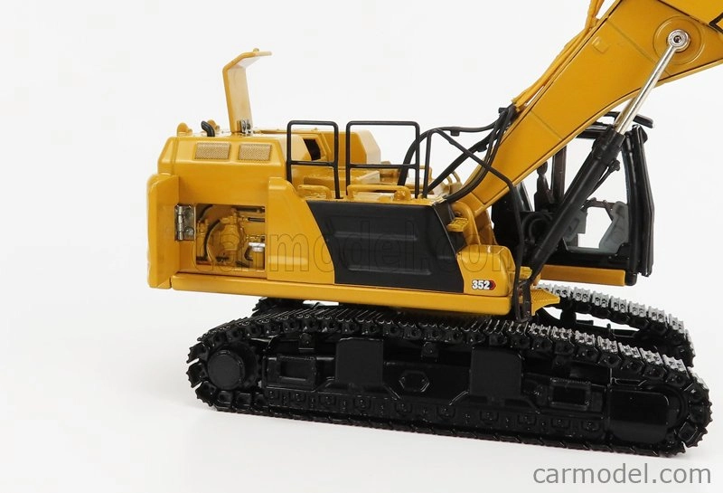 Dm-models Caterpillar Cat352 Escavatore Cingolato - Ultra High Demolition Hydraulic Excavator 1:50 Yellow Black