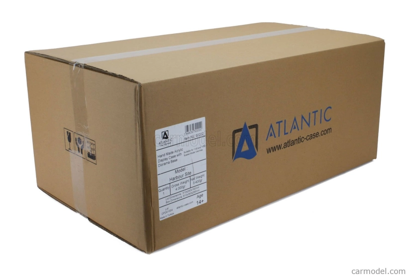 Atlantic Vetrina display box Diorama Base Porto Lungh.lenght Cm 57.0 X Largh.width Cm 30.0 X Alt.height Cm 2.5 - Harbour Base - Cover Lungh.lenght Cm 52.0 X Largh.width Cm 25.0 X Alt.height Cm 16.5 1:43 Různé