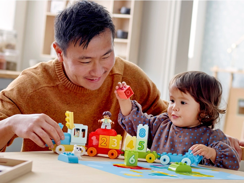 LEGO DUPLO - Vlak s číslami - Učíme sa počítať