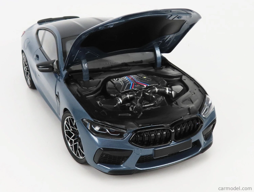 Minichamps BMW 8-series M8 Coupe (f92) 2020 1:18 Světle Modrá Met
