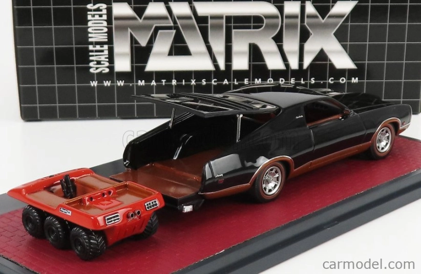 Matrix scale models Mercury Montego Sportshauler Concept 1971 1:43 Black