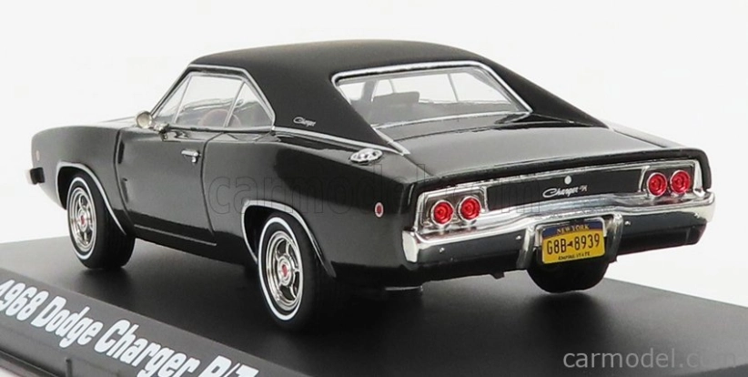 Greenlight Dodge Charger R/t Coupe 1968 - John Wick Movie 2014 1:43 Black