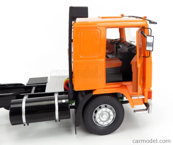 Road-kings Volvo F10 Turbo 6 Tractor Truck 2-assi With Decal Set 1977 1:18 Orange Black