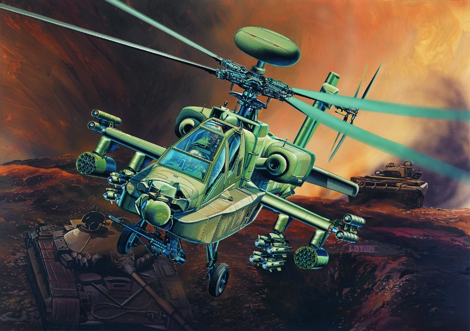 Academy Boeing AH-64D Longbow (1:48)