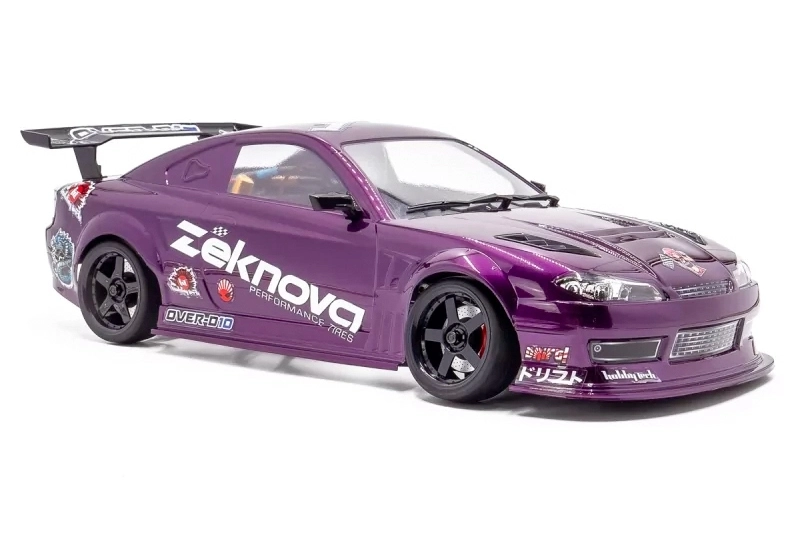 1/10 Drift OVER-D10 RWD auto RTR + batéria a nabíjačka