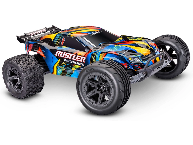 Traxxas Rustler 1:10 VX3 RTR červený