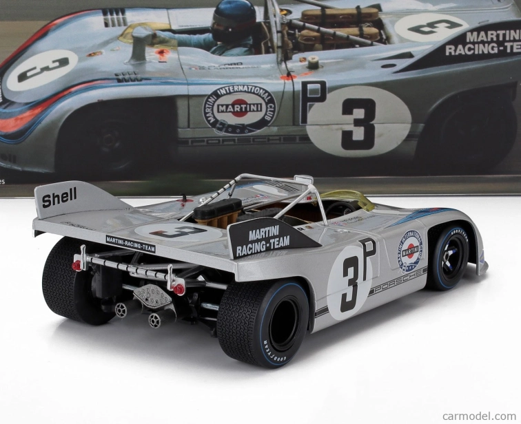 Werk83 Porsche 908/03 N 3 Winner 1000km Nurburgring 1971 Leford Larrousse 1:18 Silver