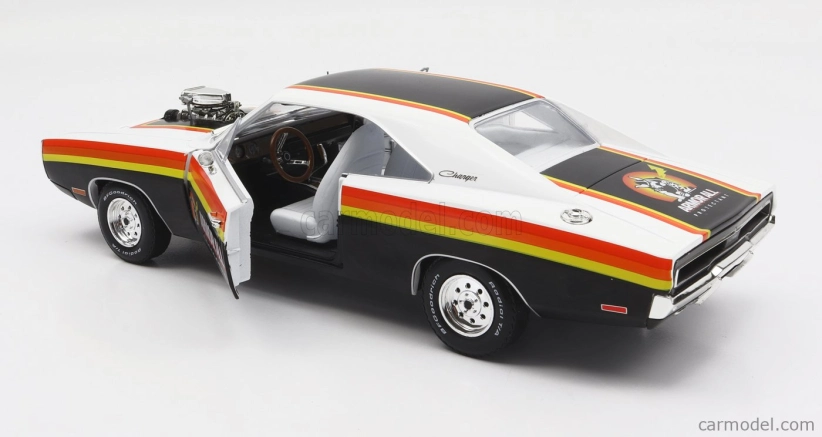 Greenlight Dodge Charger Coupe 1970 1:18 Bílá Černá Červená Žlutá