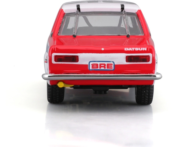 Bburago Datsun 510 Bre N 46 Racing 1972 1:43 Bílá Modrá Červená