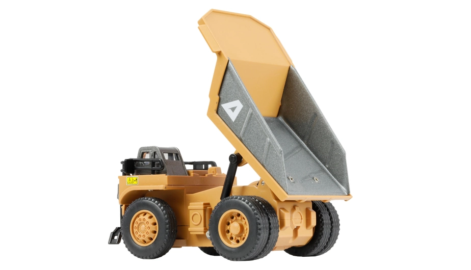 Mini kovový sklápěcí RC dumper, proporcionální, 8 kanálů, 1:64 RTR