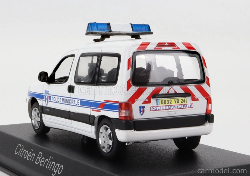 Norev Citroen Berlingo Police Municipale 2007 1:43 Biela
