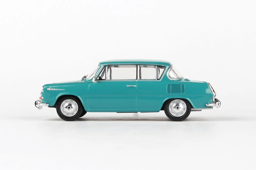 Abrex Škoda 1100MBX (1969) 1:43 – tyrkysová svetlá