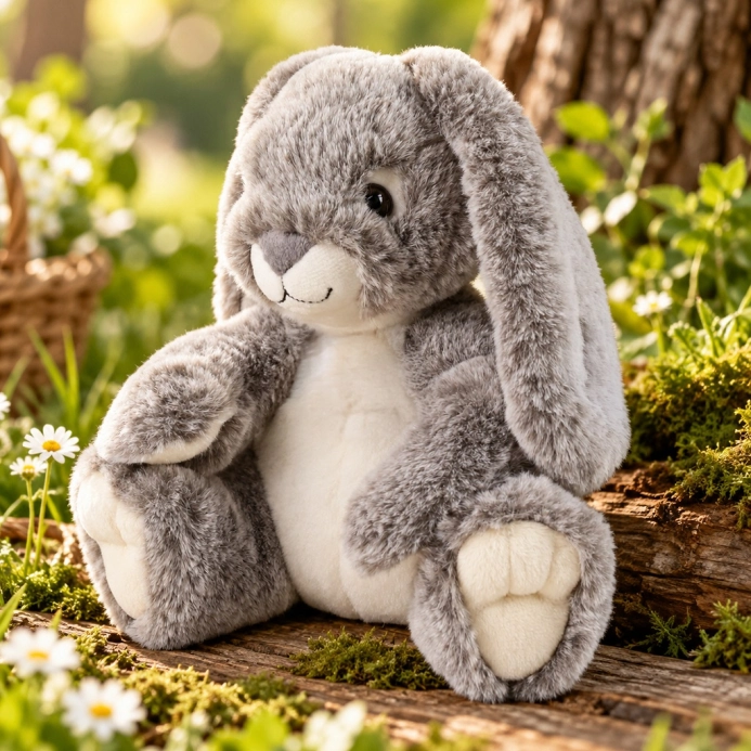 Rappa Plyšový králík 20 cm ECO-FRIENDLY PLUSH WORLD