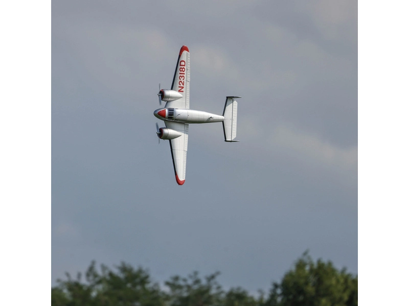 RC letadlo E-flite Beechcraft D18 1.5m BNF Basic