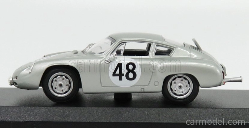 Najlepší model Porsche 356b Carrera Abarth N 48 7. 12h Sebring 1962 Gurney - Holbert 1:43 Silver