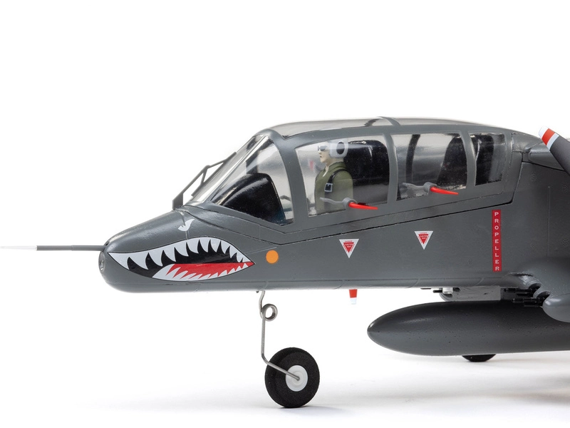 E-flite OV-10 Bronco 0.65m AS3X SAFE Select BNF Basic