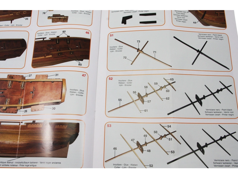 Mantua Model HMS Bounty Le Piccole 1:100 kit