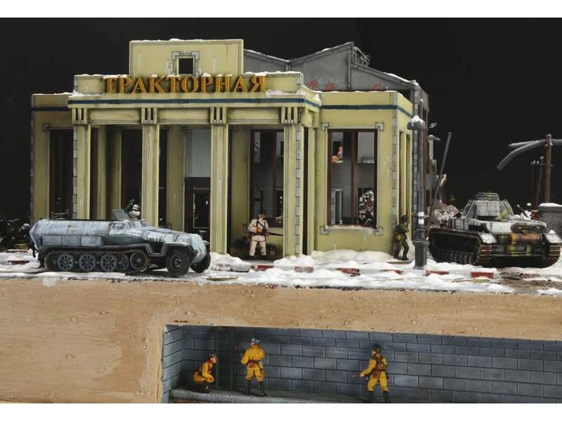 Italeri dioráma obliehania Stalingradu 1942 (1:72)