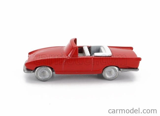 Officina-942 Fiat 1200 Spider Carrozzeria Ghia Cabriolet otvorený 1958 1:76 Červená
