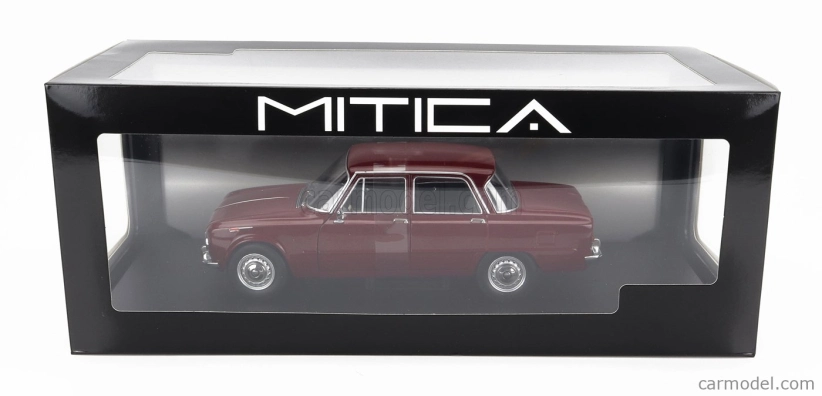 Mitica-diecast Alfa romeo Giulia 1.6 Ti 1962 1:18 Rosso Amaranto - Tmavo červená