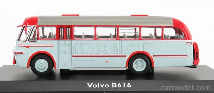 Edicola Volvo B616 Autobus 1953 1:72 Červená Světle Modrá
